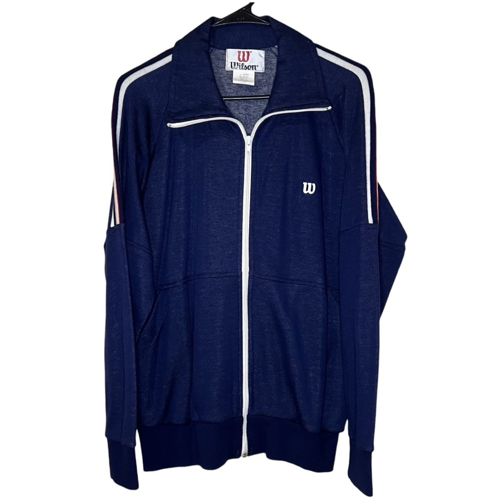 VTG WILSON 70s 80s Track Tennis Jacket